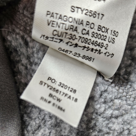 Patagonia Better Sweater Grey Women's XS  SMU Cox Embroidered - Picture 4 of 8